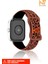 Xiaomi Amazfit Gts / Gts 2 / Gts 2e / Gt S3 / Gt S4 Mini Uyumlu Leopar Desenli Silikon Kordon 20MM 1