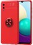 Galaxy A02 Kılıf Hgea Ravel Silikon Kapak-Kırmızı 1