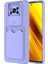 Xiaomi Poco X3 Kılıf ​hgea Kartix Kapak-Lila 1