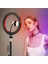 13 Inç (33 Cm) Rgb Çok Renkli LED Make Up Selfie Işığı 210 cm Tripot Selfie Çubuğu Tiktok Işığı 4