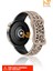 Huawei Watch Gt-Gt2-Gt3 42MM Elegant 20MM Uyumlu 5d Leopar Desenli Silikon Kordon 1