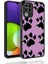 Galaxy M22 Kılıf Desenli Kamera Korumalı Parlak Hgea Nora Kapak-No3 1