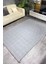 Luxess Dizayn 1062 Gri Kaymaz Taban Kesme Yolluk Mutfak Halısı Modern Salon Halısı 1