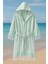 Kapşonlu Unisex Peştemal Plaj Bornozu %100 Pamuklu Seaside Stripe 1