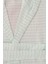 Kapşonlu Unisex Peştemal Plaj Bornozu %100 Pamuklu Seaside Stripe 3
