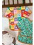 Safari ve Kare Ayılar Desenli 2'li Paket Sıvı Geçirmez Unisex Aktivite ve Mama Önlüğü 6-24 Ay 3