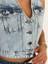 Kot Jeans Yelek - Buz Mavisi 3
