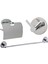 Banyo 3 Lü Set Bornoz Askısı, Uzun Havluluk, Geniş Wc Kağıtlık 1
