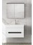 Alpi 80 cm Seramik Lavabolu Banyo Dolabı Seti-Mdf-Hazır Kurulu-- 3