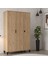 6301 Neva 3 Kapılı 200 cm Gizli Çekmeceli Gardırop , Elbise Dolabı , Genç Odası 1