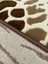 Saray Vizyon 11121 R 80X100 Kahve Krem Leoparlı Kesme Halı 5