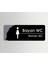 Bayan Wc - Ofis Departman Kapı Isimliği, Yönlendirme Levhası 24X9 cm 4mm 1