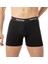 Çok Renkli Modal Boxer Full Comfort Rahat Kesim 6'lı Paket (Siyah-Füme-Gri-Lacivert-Kırmızı-Mavi) 3