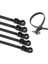 Powermaster PM-26327 Vida Delikli Kablo Bağı Plastik Kelepçe 100LÜ Paket Siyah 3.6X150MM Klemens Klips Cırt Cırt 1