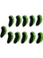 11 Adet / Takım Numarası Golf Demir Başörtüsü Neopren Golf Kulübü Demir Golf Sopası Kılıfı Koruyucu Covergreen (Yurt Dışından) 1