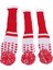 3 Adet Çizgili Örme Kulübünı Kapakları 3 Parça Set 1 3 5 Headcovers Pom Pom Dekorasyon Rahat Fit Kırmızı (Yurt Dışından) 4