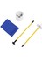 Uygulama Golf Deliği Direk Kupası Bayrak Sopası Çıkarılabilir 2 Bölümlü Golf Putting Green Bayrak Sopası Mavi (Yurt Dışından) 3