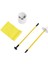 Uygulama Golf Deliği Direk Kupası Bayrak Çubuğu Çıkarılabilir 2 Bölümlü Golf Putting Green Bayrak Çubuğusarı (Yurt Dışından) 3
