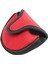 Golf Putter Koruma Kılıfları Başlık Kılıfı Yarım Daire Pu Deri Koruma Su Geçirmez Aksesuarkırmızı (Yurt Dışından) 5