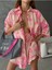 Pinky Soft Kimono Takım 4