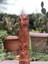Şahin Totem – 30 cm El Oyma Ahşap Heykel Vernikli 2