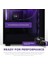 CM-H71FB-01 Atx Hızlı Çıkarılan Temperli Cam Yan Panel Mid Tower Pc Oyun Kasası Rgb Fans H7 Elite 2023 Siyah 4
