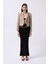Crop Keten Blazer Ceket 2