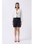 Crop Keten Blazer Ceket 2