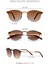 SİTRİN-2362 C12 Kahverengi/mavi Unisex Güneş Gözlüğü 4