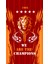 Çocuk ve Bebek Odası Sarı Kırmızı Taraftar Futbol Serisi Fon Perde Tek Kanat (Child Room Curtain) 2