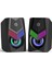 DHE-6000 2.0 Rgb Gaming Multimedya Speaker Hoparlör, Siyah 1