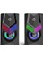 DHE-6000 2.0 Rgb Gaming Multimedya Speaker Hoparlör, Siyah 3