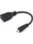 Mikro HDMI Çevirici Dönüştürücü Adaptör Kablosu 15CM 1