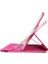 Apple iPad 10.2'' 9. Nesil (A2602-A2604-A2603-A2605) Için Kılıf 360 Rotating Stand Deri Pembe [ipad 9.nesil 10.2 ile Uyumlu Kılıf - Pembe] 3