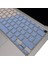 Macbook Air M1 13INÇ Klavye Koruyucu (Türkçe Q) (Touchıd'li Air) A2179 A2337 ile Uyumlu R.powder Mavi Pembe 2