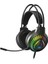 S605 Rainbow 3.5mm Jack, USB Gaming Mikrofonlu Oyuncu Kulaklığı 3