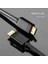 4K 60Hz Displayport To Displayport Kablo, 2 Metre, Siyah 2