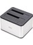 DA-71540-2 - Çift Sata HDD Yerleştirme Istasyonu - USB 3.0 - 2,5 Inç / 3,5 Inç SSD ve Sabit Disk Için - Sata 3 - Klon Fonksiyonlu - Tak ve Çalıştır - Gri 1