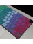 Macbook M1-M2-M3 Air Pro Klavye Koruyucu (Uk-Eu Ingilizce) Touchıd'li A2681 A3113 A2941 A3114 A2442 A2779 A2992 A2918 A2485 A2780 A2991 ile Uyumlu Dazzle Pembe Yeşil 3