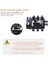 8 Port Fan Çoklayıcı Hub Y Pwm Splitter Ide Molex Soğutma 3 Pin 4 Switch Anahtarlı 4336 2
