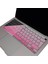 Macbook Air M1 13INÇ Klavye Koruyucu Türkçe Q (Touchıd'li) A2179 A2337 ile Uyumlu Gradient Pembe 1
