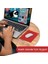 Mini Office Mouse Pad 22X18 Cm, Küçük Boy - Small Ofis Tipi Kaymaz Taban Mouse Ped, Fare Altlığı, Düz Masa Koruyucu Klavye Altı Mousepad (Kırmızı) 3