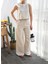 Keten Bluz ve Pantolon Iki̇li̇ Takim 2
