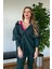 Yeni Sezon Kaliteli Şık Yumuşak Dokulu Uzun Kollu Basic Oversize Kadın Gömlek 2