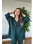 Yeni Sezon Kaliteli Şık Yumuşak Dokulu Uzun Kollu Basic Oversize Kadın Gömlek 3