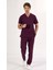 Erkek U-Flex Likralı Scrubs Takım Doktor & Hemşire Forması 2