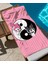Kuromi Ying Yang Temalı Plaj Havlusu 2