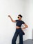 Osy Modal Yumuşak Dokulu Kumaş Kısa Kollu Crop Alt Ispanyol Paça Pantalon Ikili Takım - Füme 2