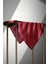 Twill Ipek Eşarp Bordo, Siyah 4