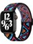 Apple Watch 1/2/3/4/5/6/7/se/8/ultra Ile Uyumlu ve Tüm Bilek Kalınlıklarına Uygun Bohemian Serisi Etnik Desen Motifli Esnek Ayarlanabilir Akıllı Saat Kordon 1